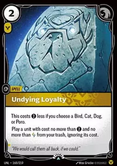 Undying Loyalty - UNL-168-p - Promotional Cards - Riftbound card